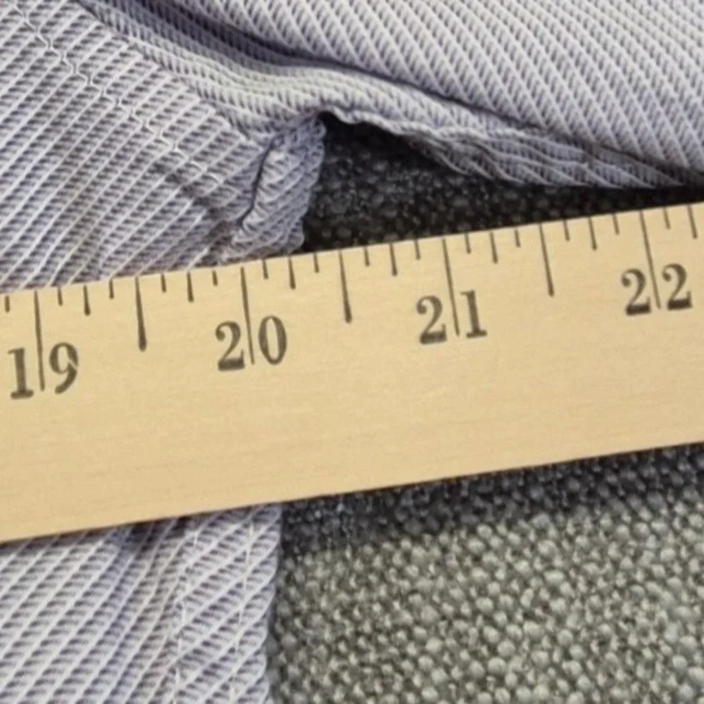 Banana Republic Dobby Dre men's Slim fit purple striped button up shirt‎ M L/S
